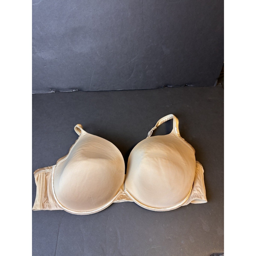 Cacique Smooth Boost Plunge Bra 44DD Underwire Push Up Convertible Strap